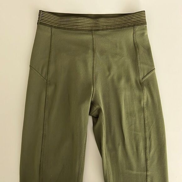 Lululemon Principal Dancer Golden Lining Tight *28" Size 4 - Picture 3 of 13